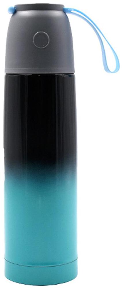 

Kookee Blue Black Thermosteel bottles ( 500 ml Set of 1 )