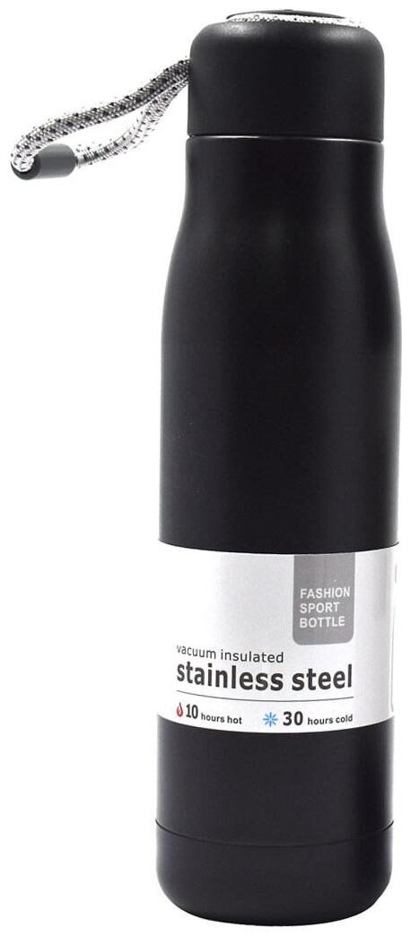 

Kookee Black Thermosteel bottles ( 500 ml Set of 1 )
