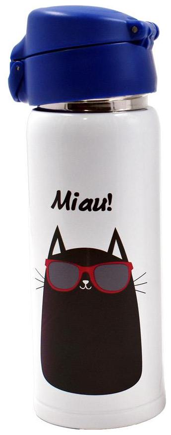 

Kookee Stainless Steel Miau Design Water Bottle - 350ml (110-B)