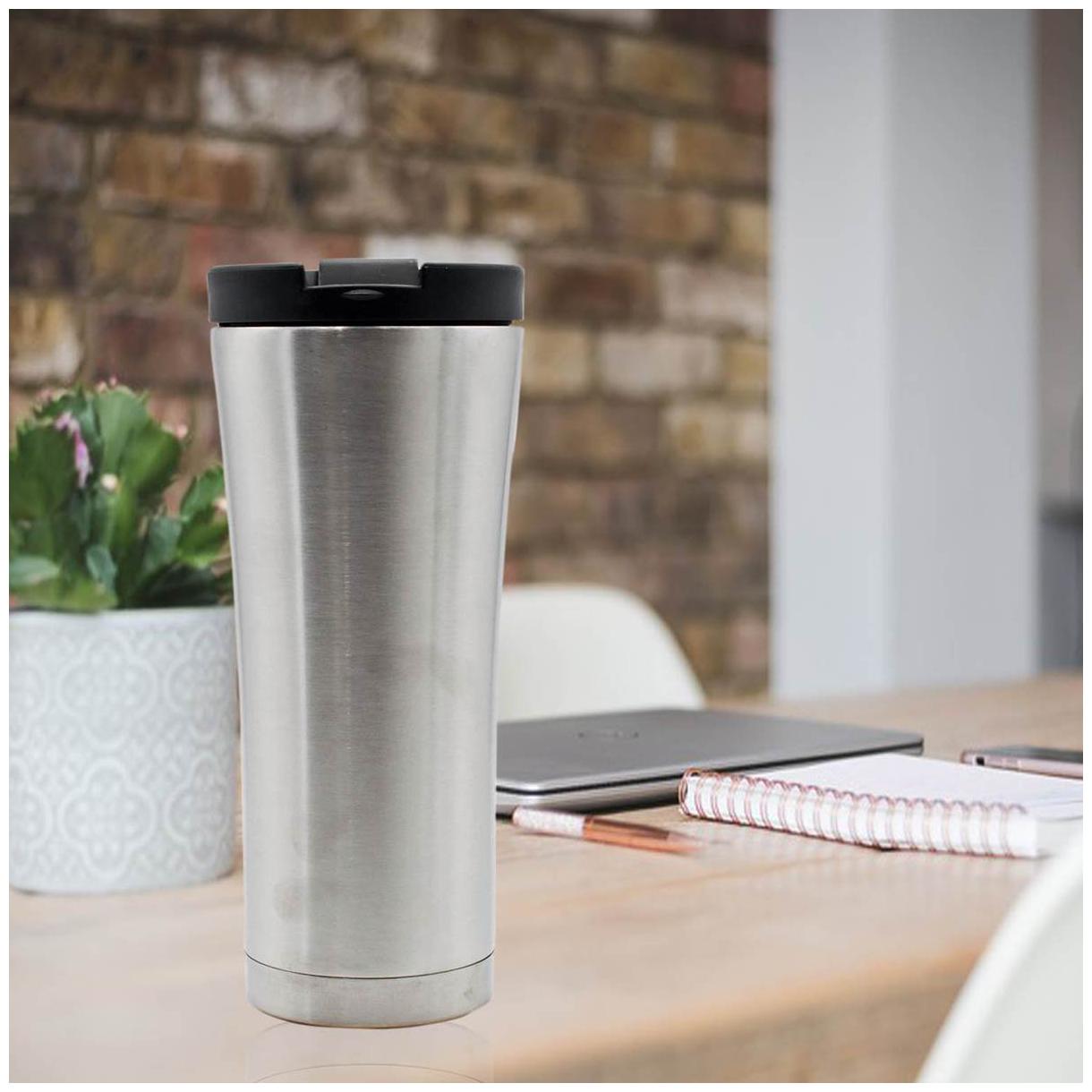 

Kookee Stainless Steel Grey Water Bottle ( 500 ml Set of 1 )