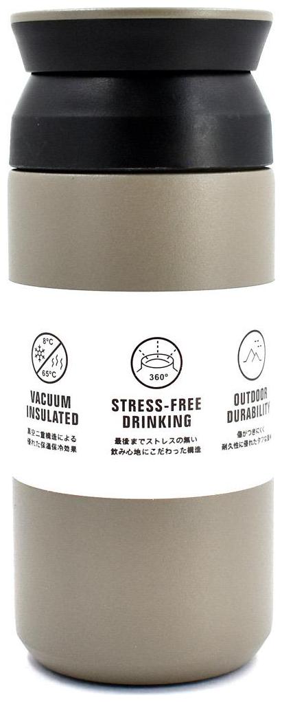 

Kookee Grey Thermosteel bottles ( 350 ml Set of 1 )