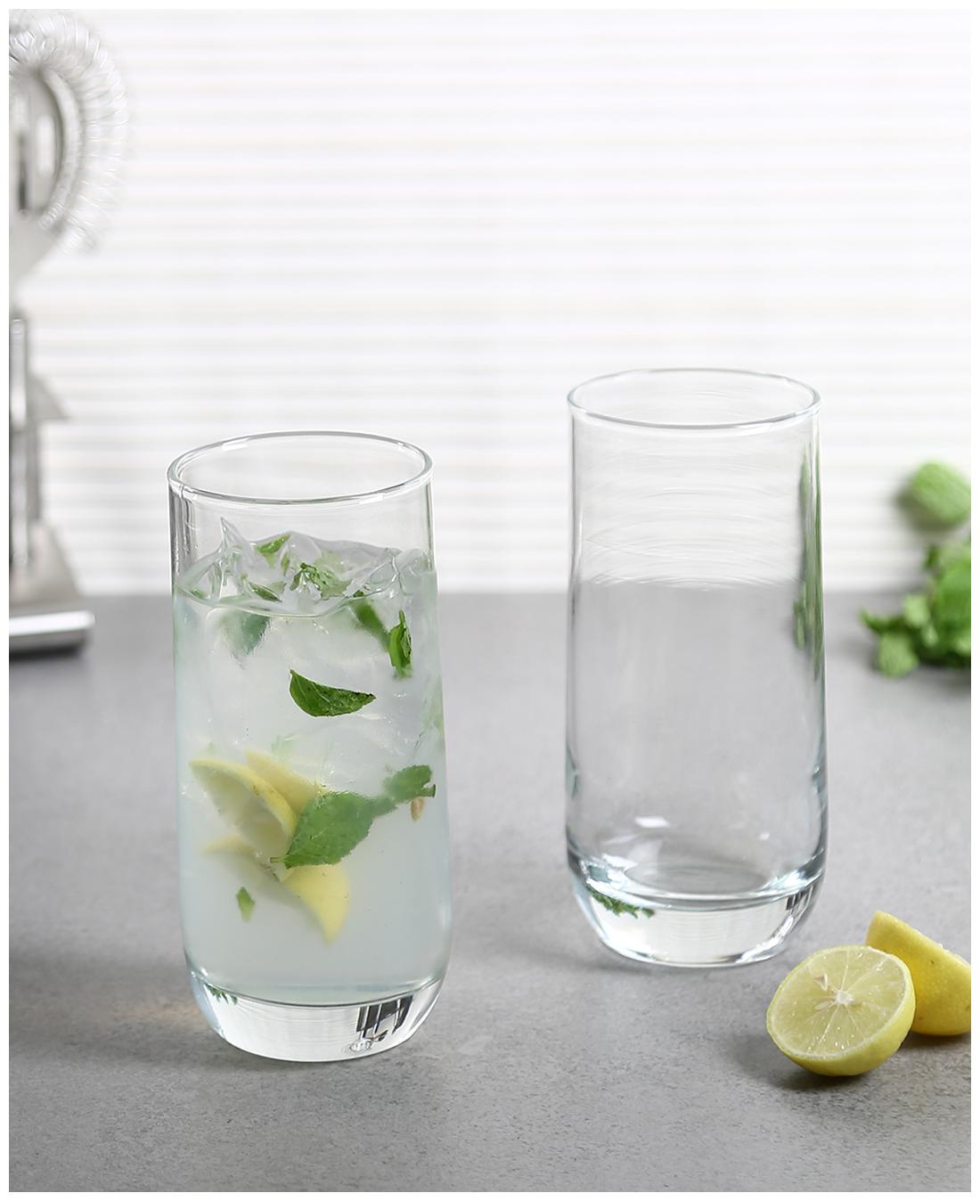

Uniglass Kouros Tall Cocktail Juice Drinking Glass 360ml Set of 6pcs Transparent