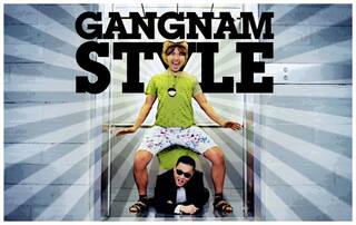 Kpop Gangnam Style poster for room