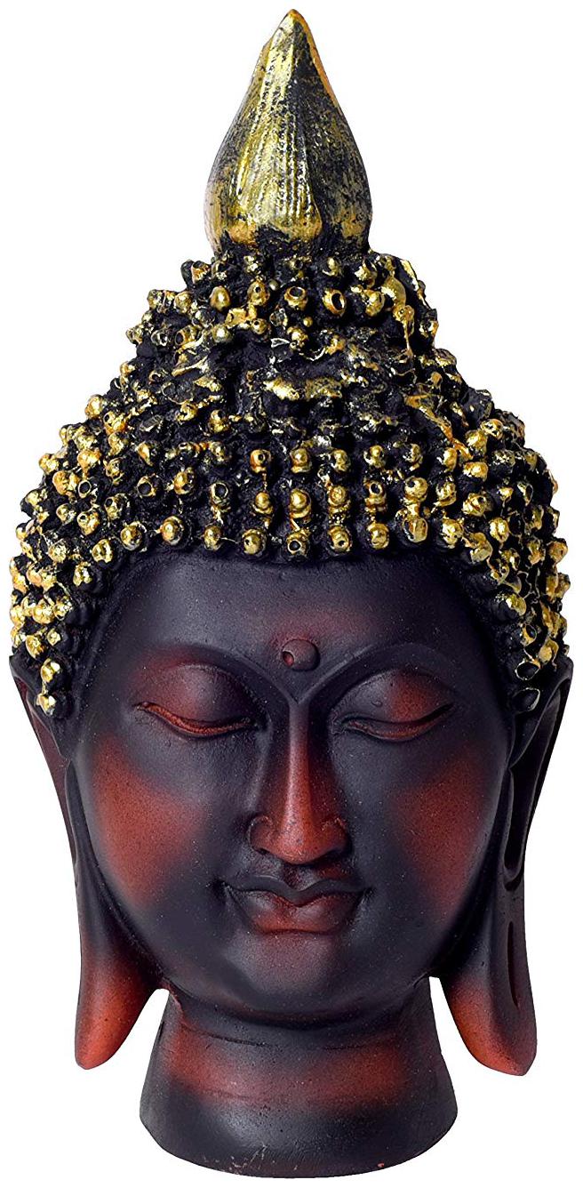 

Kraftmania Buddha Head Diffuser Showpiece Best for Home Offices Buddha Head