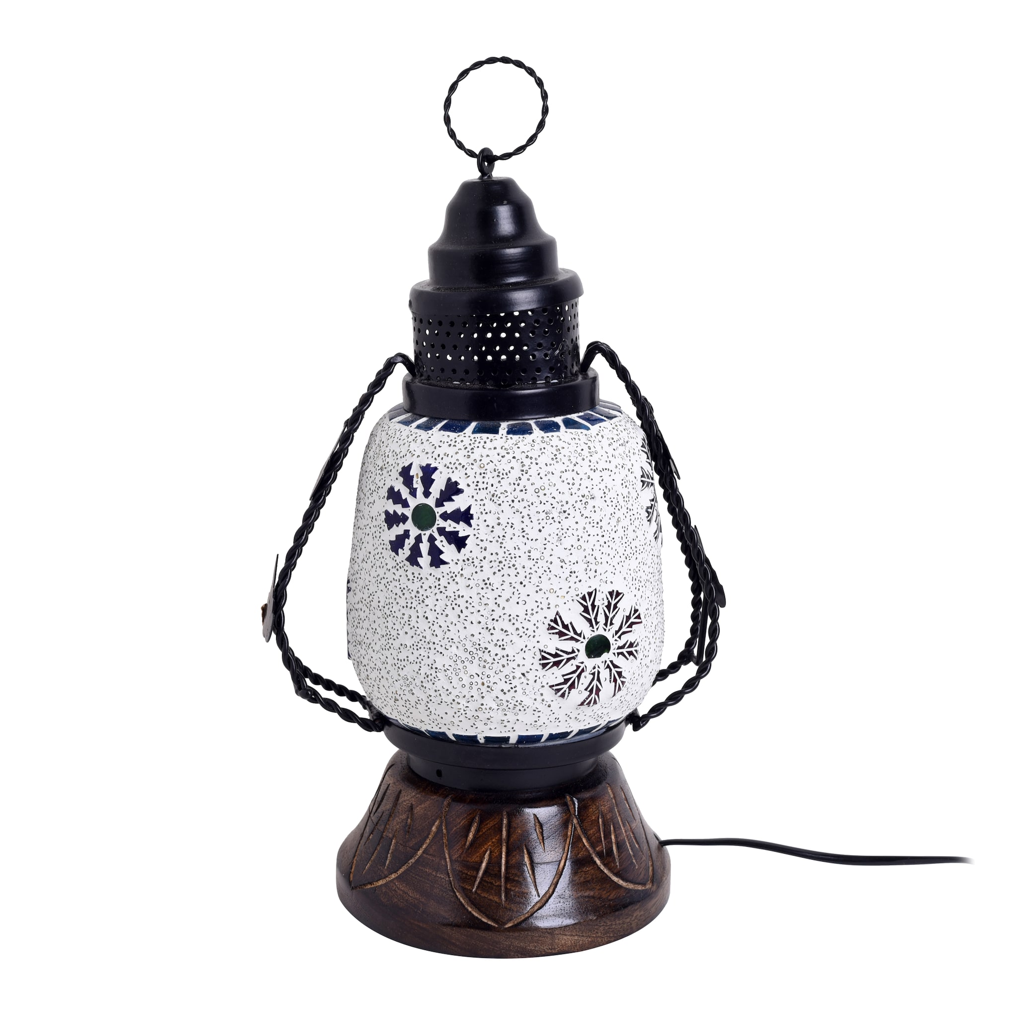 

Kraftmania Ceramic Brown Color Ceiling Hanging Light