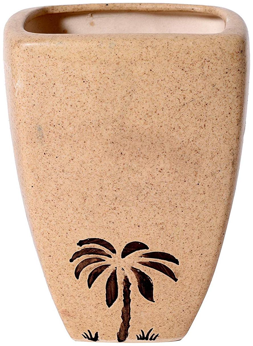 

Kraftmania Indoor and Outdoor Ceramic Flower Pot for Home Office Decoration