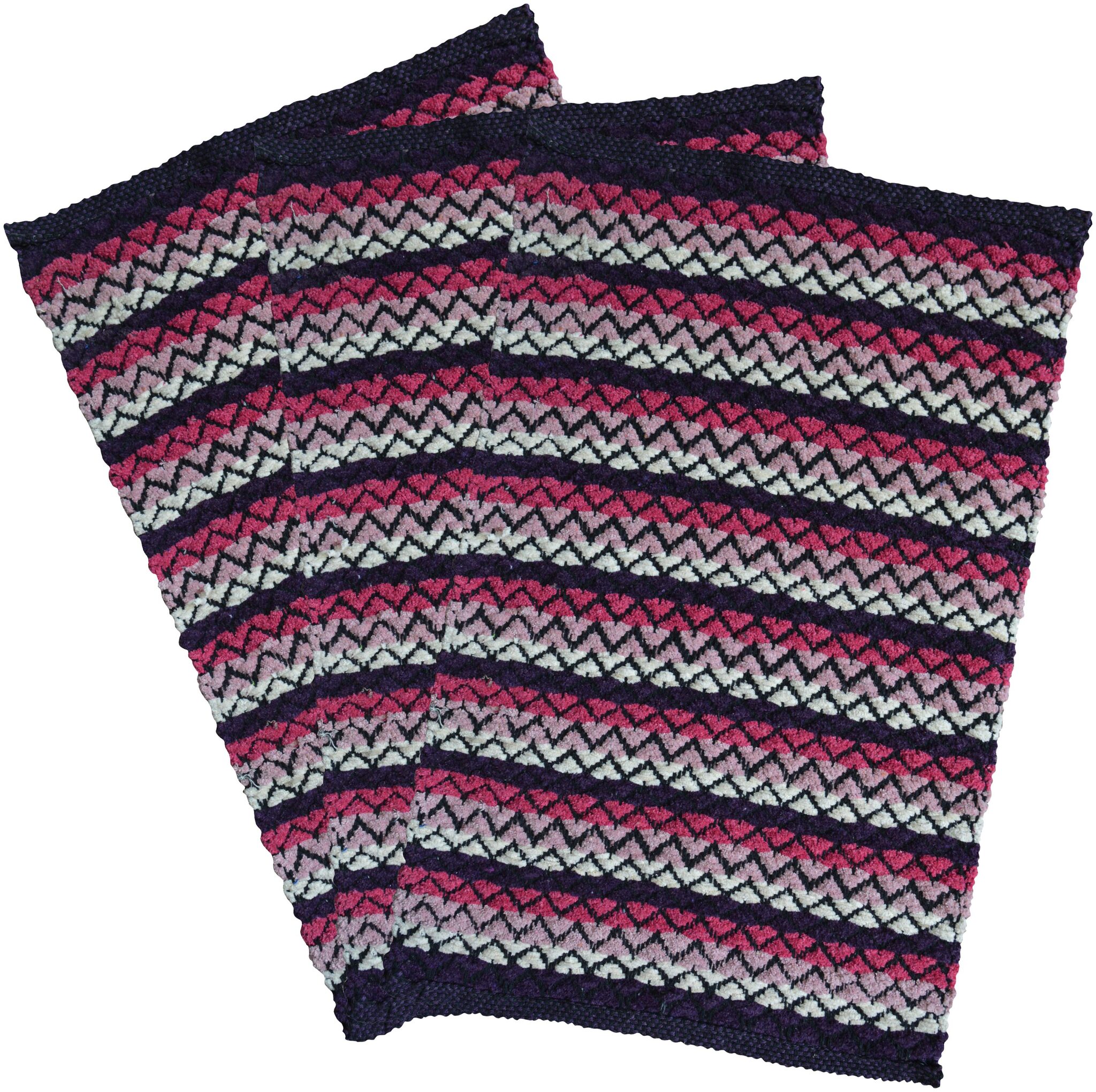 

Krazy Decor Aasmi Wavy 100 Soft Cotton Door Mats Bath Mats And Rugs For Home Kitchen Set Of 3