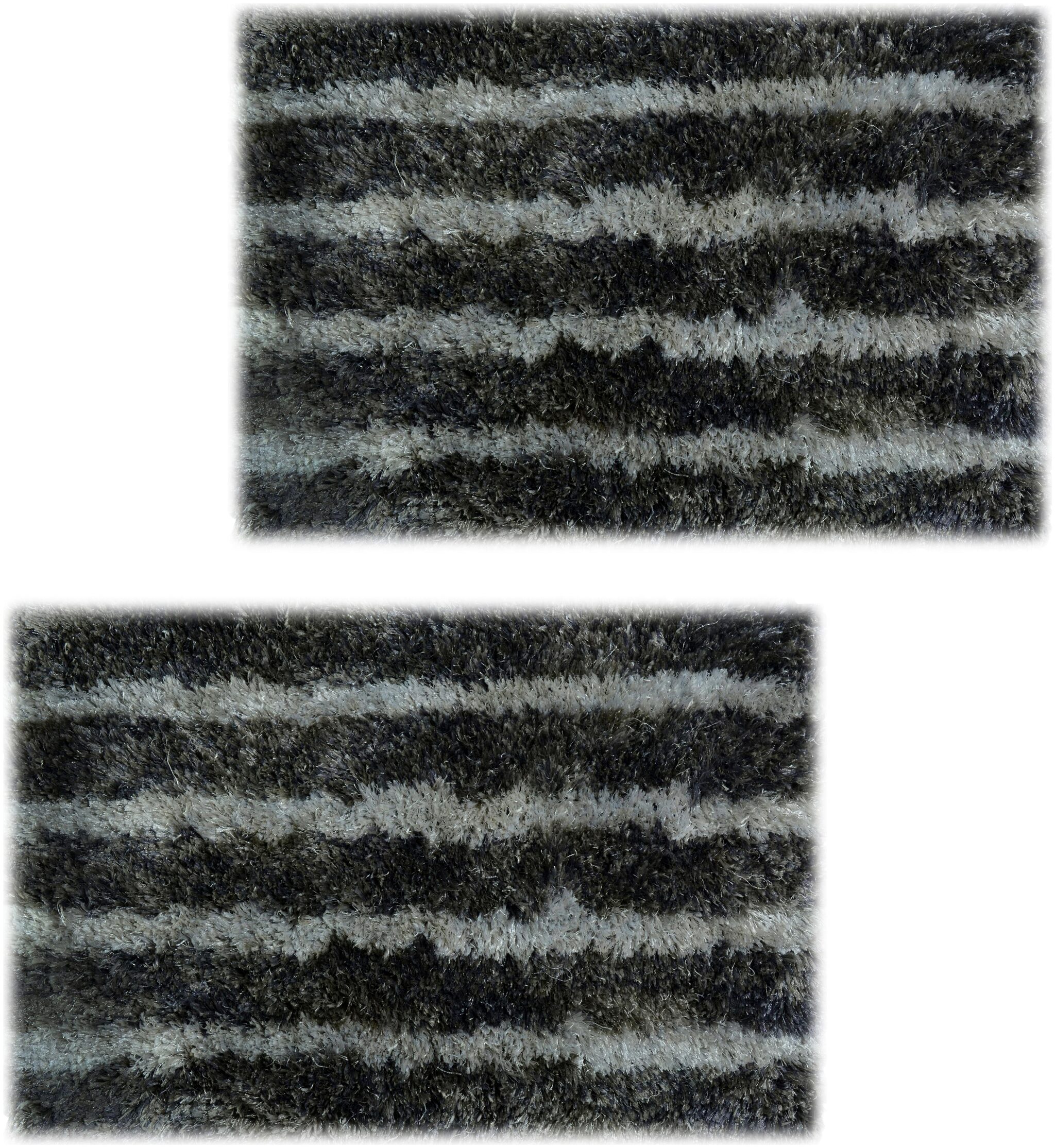 

Krazy Decor Shaggy Microfiber Super Soft Fur Water Absorbent Doormats Rug For Home Office Pack Of 2