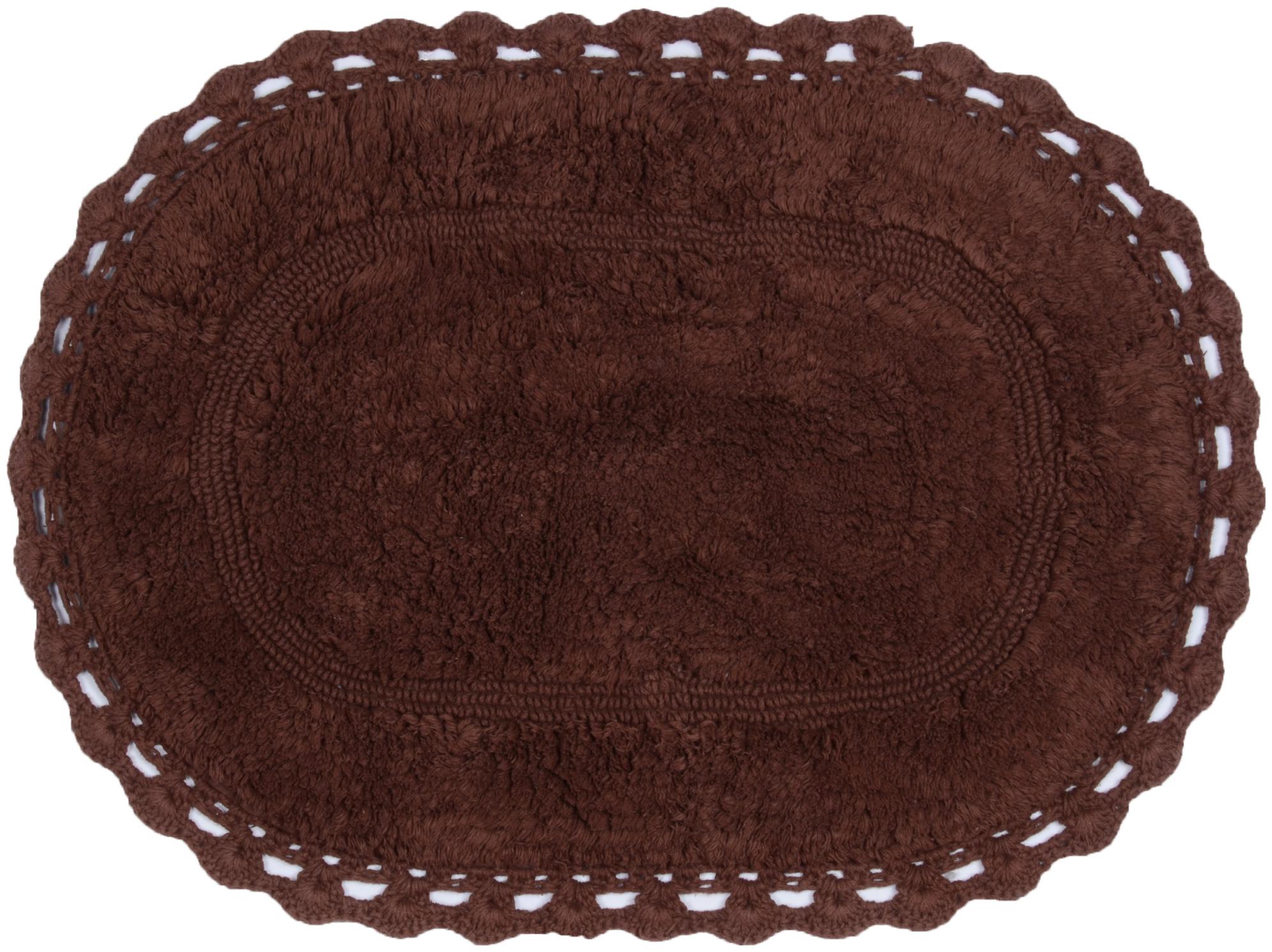 

Kridhay Natura Life Crotia Cotton Bath Mat - 16 x 24 Chocolate