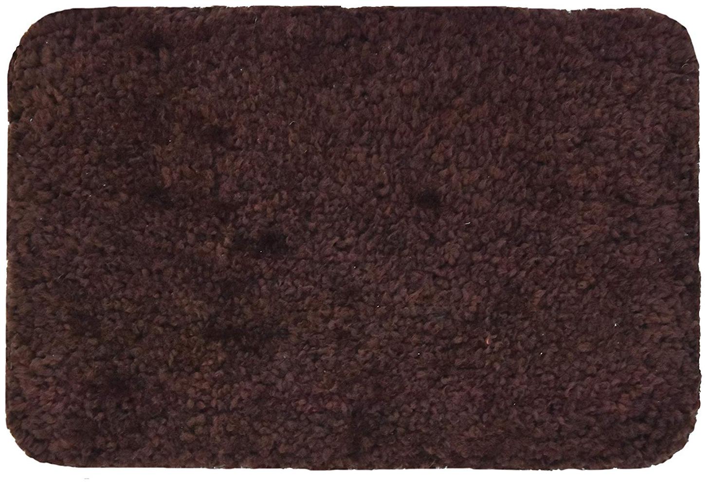 

Kridhay Natura Life Micro Fiber 100 Machine Washable Anti Skid and Super Soft bathmat (40X60 cms Chocolate)