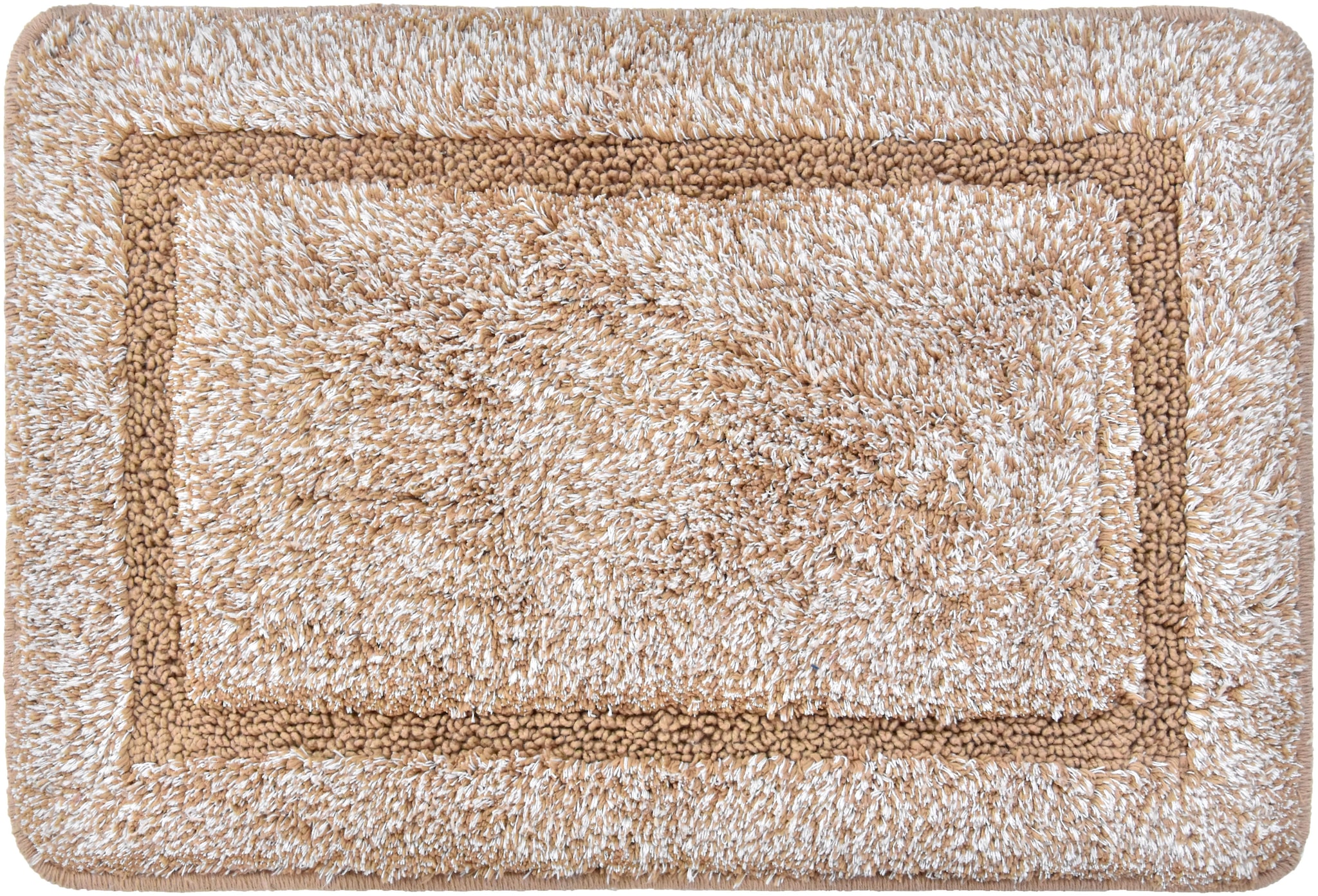 

Kridhay Natura Life Poly Mix Bathmat 100 Machine Washable Super Soft and with Anti Slip Back (40 X 60 cm Brown)