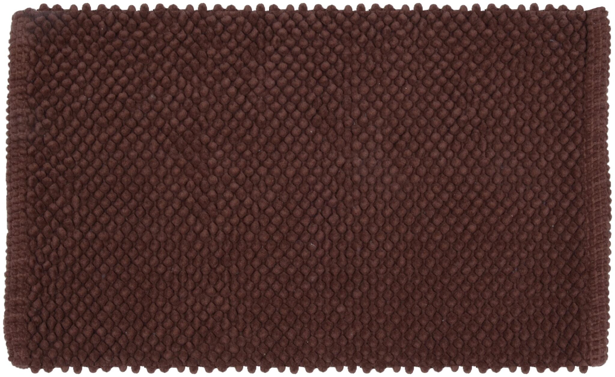 

Kridhay Natura Life Popcorn 100 Machine Washable Soft and Anti-Skid bathmat (Chocolate)