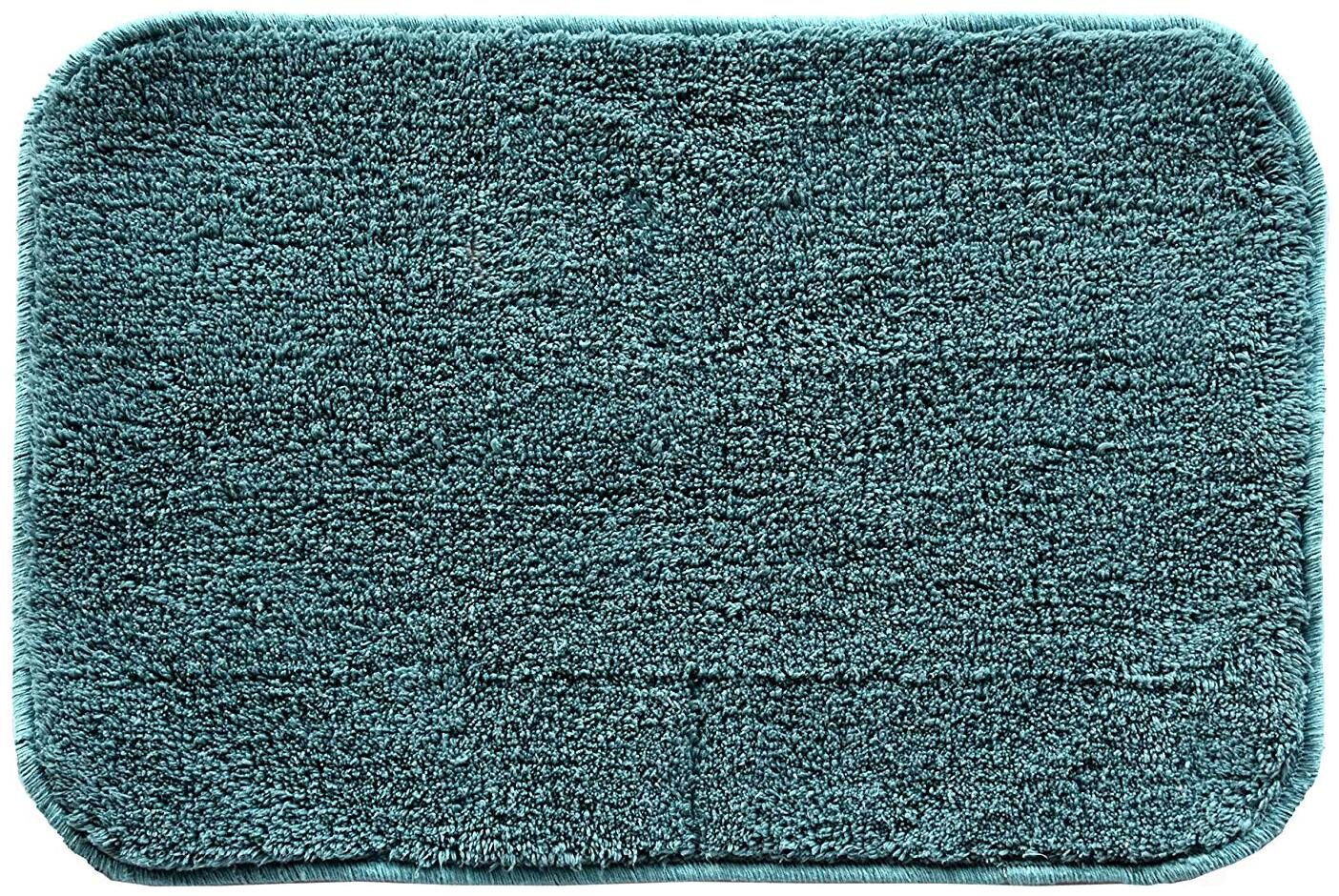 

Kridhay Natura Life Rubber Back Bathmats 100 Machine Washable Super Soft and Anti Slip bathmat (40 X 60 cm Navy)