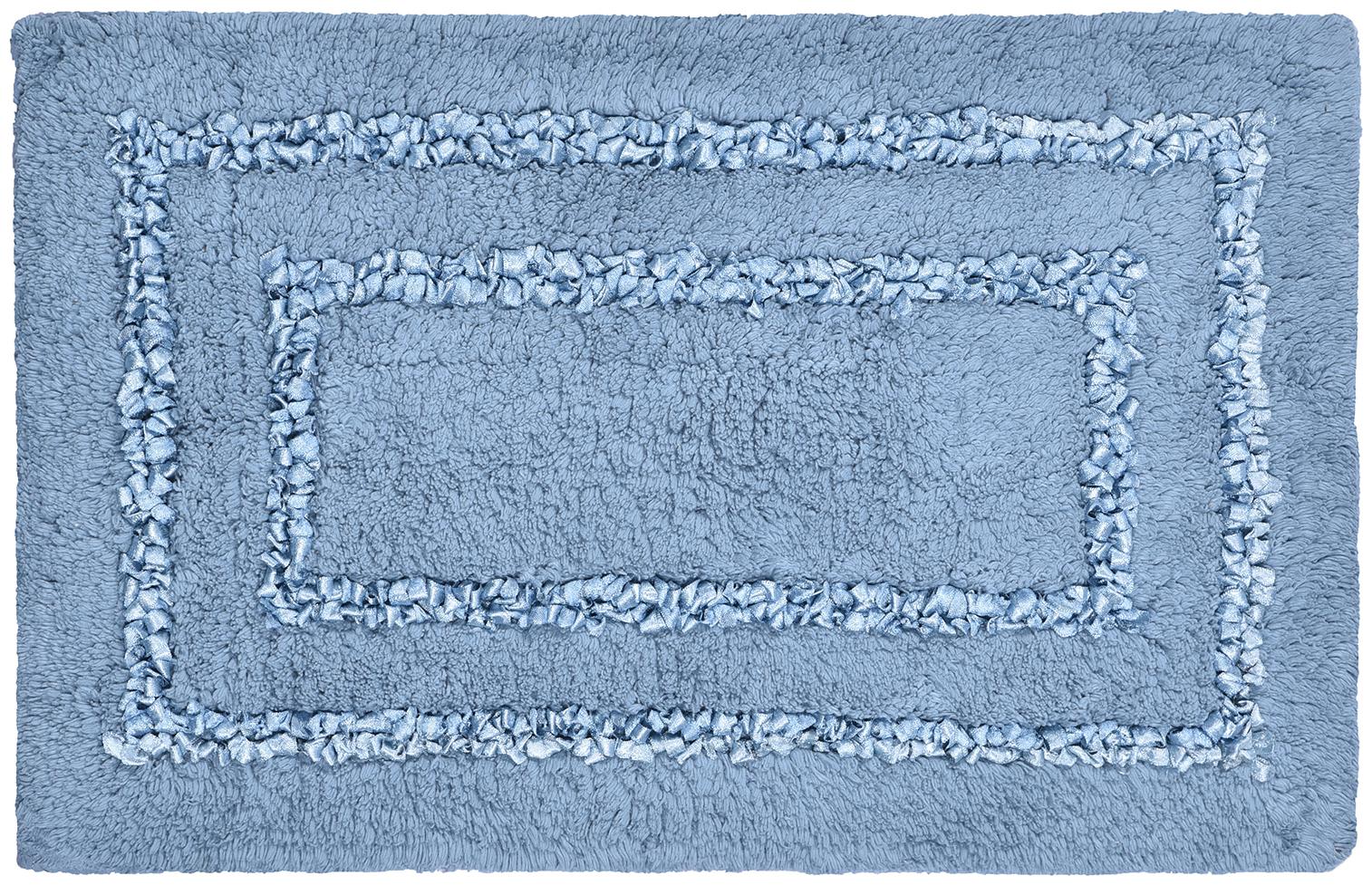 

Kridhay Natura Life Silk Bathmat 100 Machine Washable Super Soft and with Anti Slip Back (Teal)