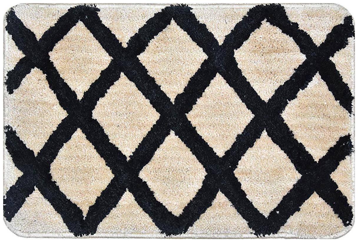 

Kridhay Natura Life Premium Quality Micro Fiber Bathmat Anti-Skid and Super Soft bathmat (40X60 Cms Beige)