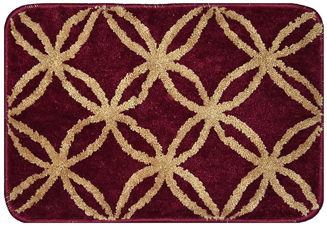 

Kridhay Natura Life Premium Quality Micro Fiber Bathmat Anti-Skid and Super Soft bathmat (Maroon)