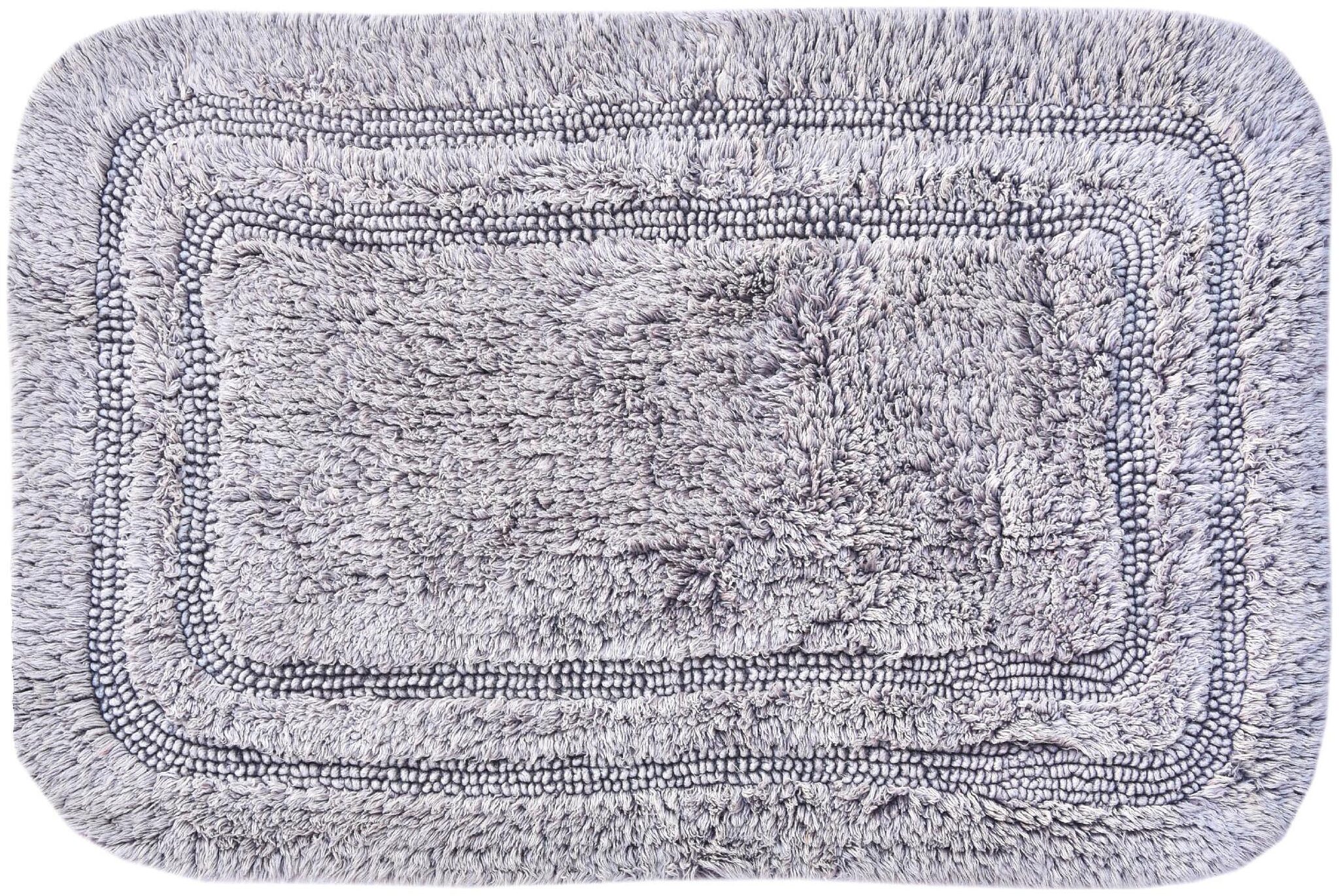 

Kridhay Natura Life Reversible Stone Wash Bathmats 100 Machine Washable Super Soft and Anti Slip bathmat (40 X 60 cm Charcoal)