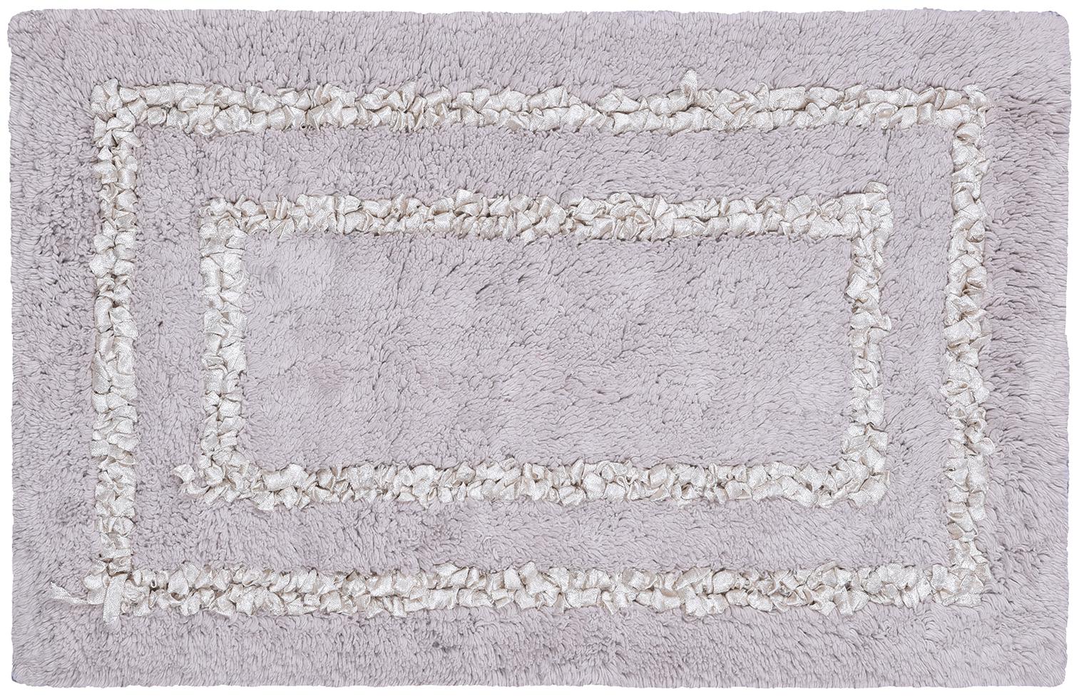 

Kridhay Natura Life Silk Bathmat 100 Machine Washable Super Soft and with Anti Slip Back (Beige)