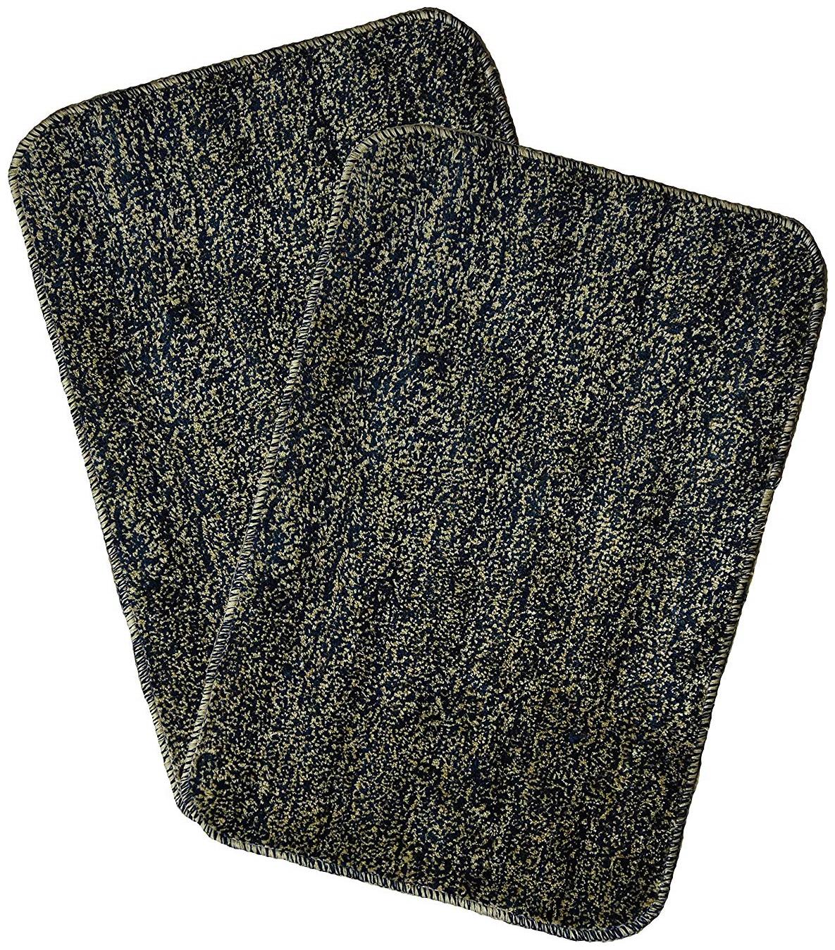 

Kridhay Natura Life Premium Quality Micro Fiber Bathmat Anti-Skid and Super Soft bathmat (40X60 Cms Navy Set of 2 pcs)