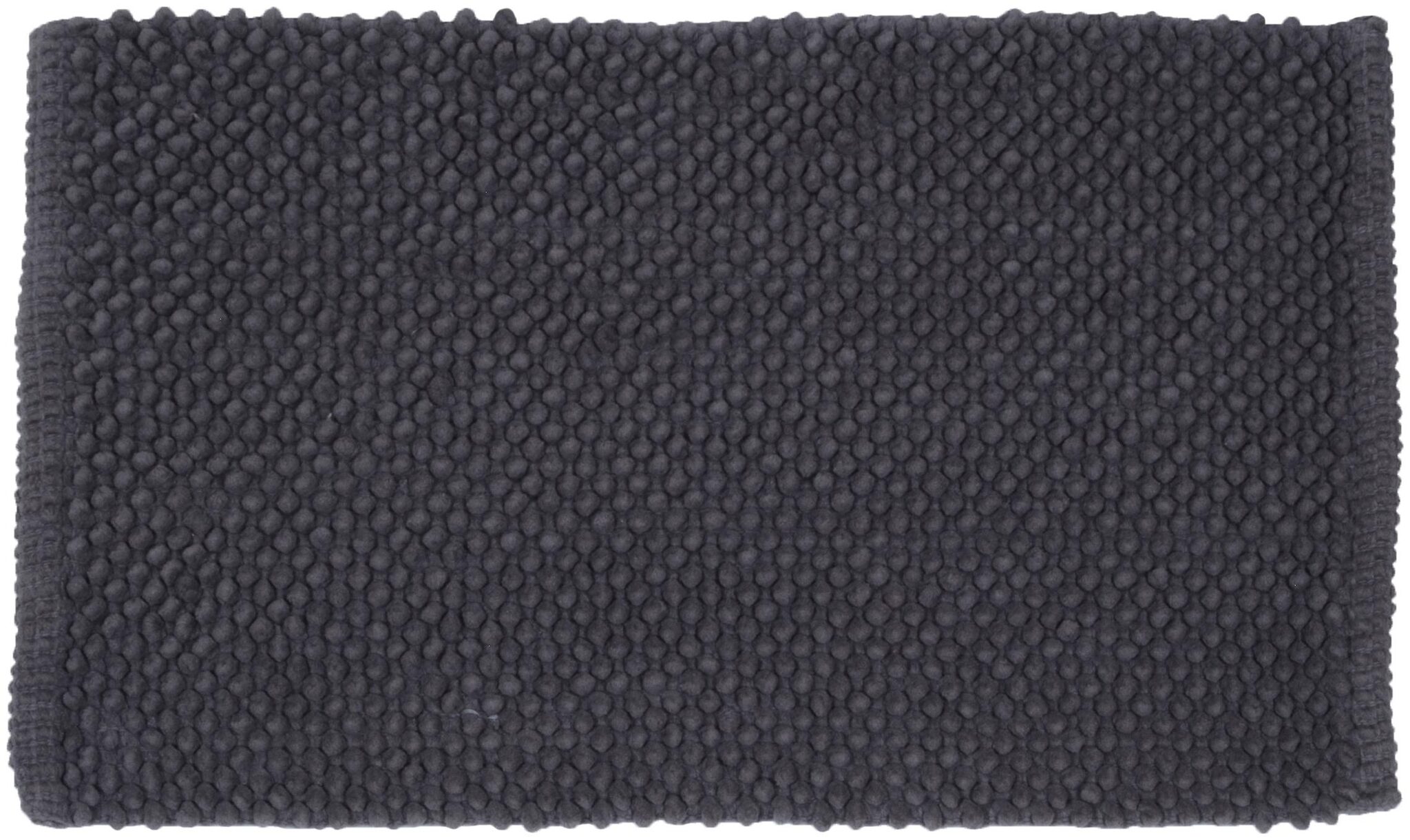 

Kridhay Natura Life Popcorn 100 Machine Washable Soft and Anti-Skid bathmat (Charcoal)