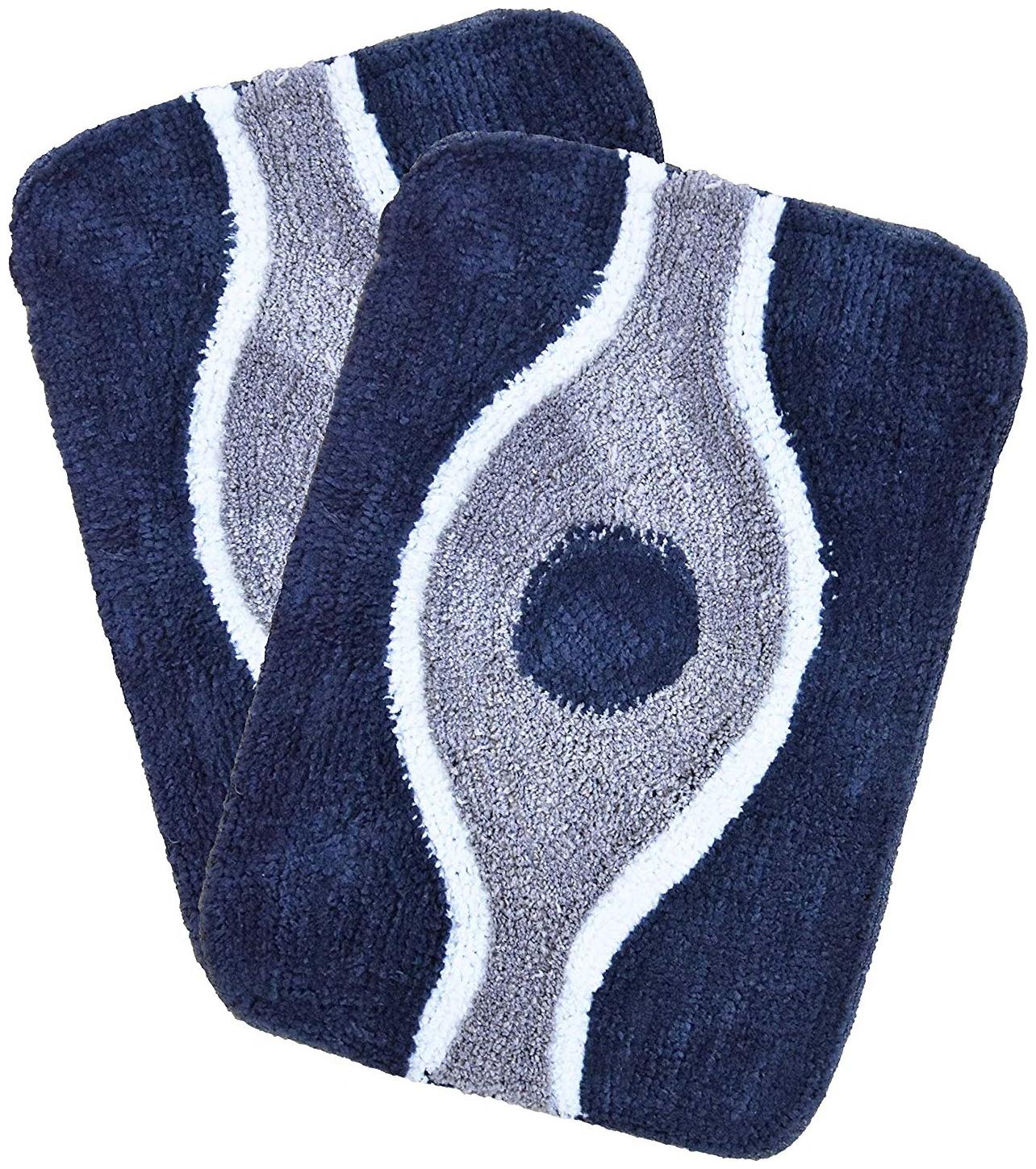 

Kridhay Natura Life Micro Fiber Super Soft Bath Mat Set (Charcoal 40 X 60 cm Pack of 2 pcs)