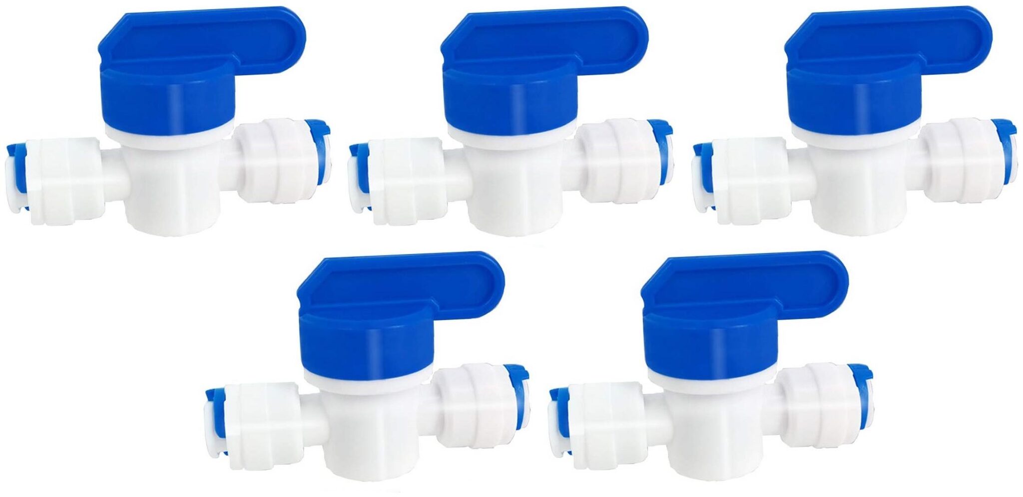 

KRPLUS 1 4 Plastic Manual Flush OD Valve Switch Push Fit Type (Pack of 5)