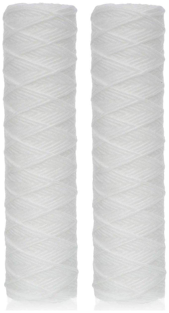 

KRPLUS 10 x2 5 PP Thread Wound Filter For Domestic Water Purifier (Pack Of 2)