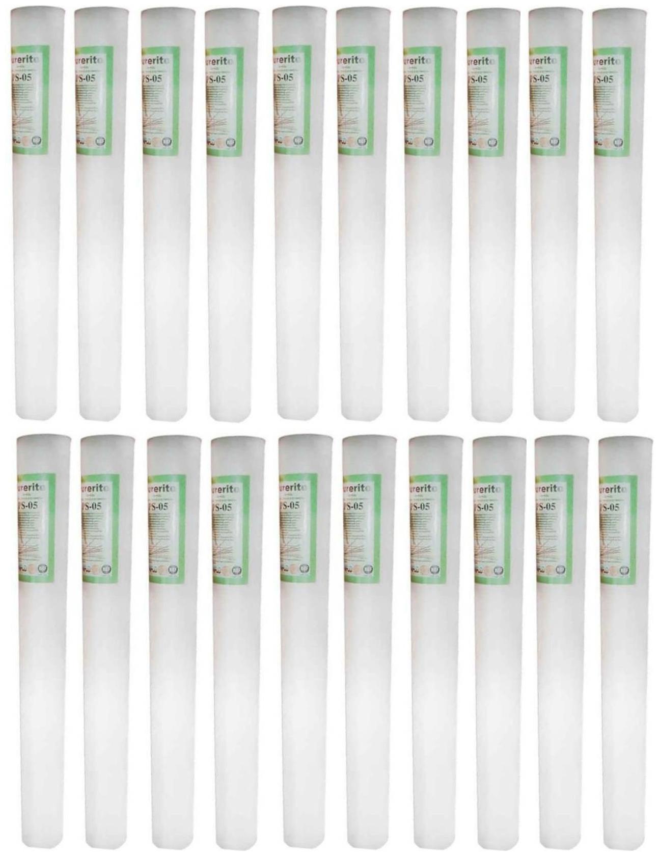 

KRPLUS 20x2 5 PP Spun Filter Candle 5 Micron (200 Grams) - Pack of 20