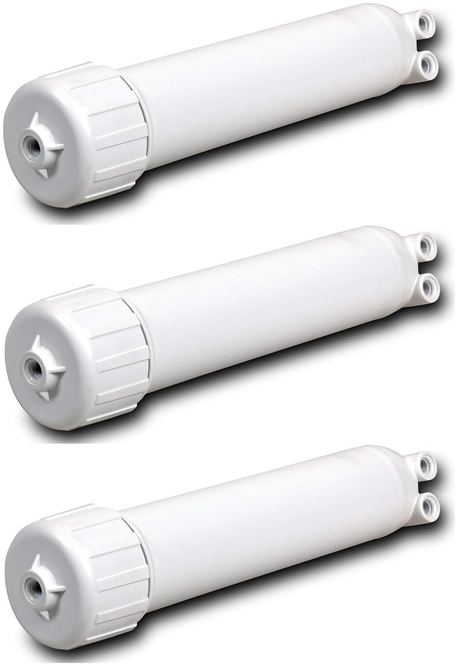 

KRPLUS Food Grade Double O-Ring Membrane Housing with Elbow Connector Teaflon Tape (Pack of 3 Pcs )