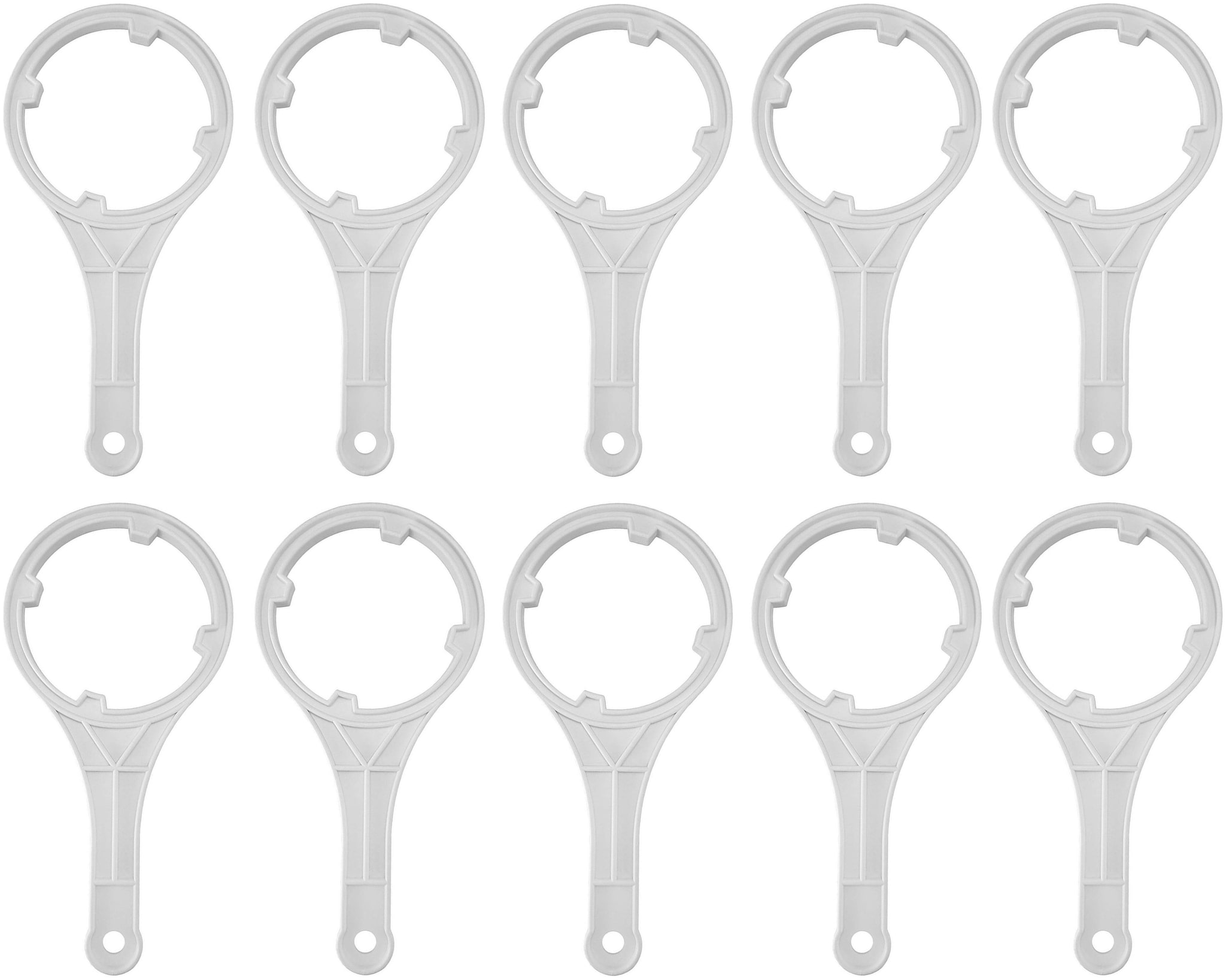 

KRPLUS Wrench Spanner Key for 10 Pre Filter Housing (Pack of 10) - White