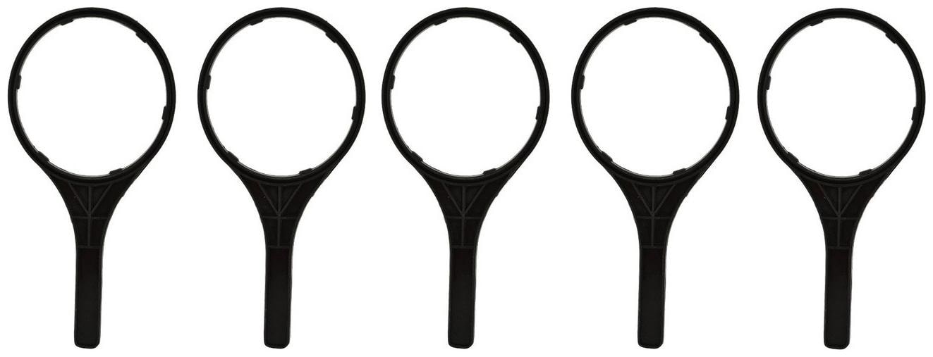 

KRPLUS Wrench Spanner Key for 20 Big Blue Jumbo Pre Filter Housing (Pack of 5) - Black