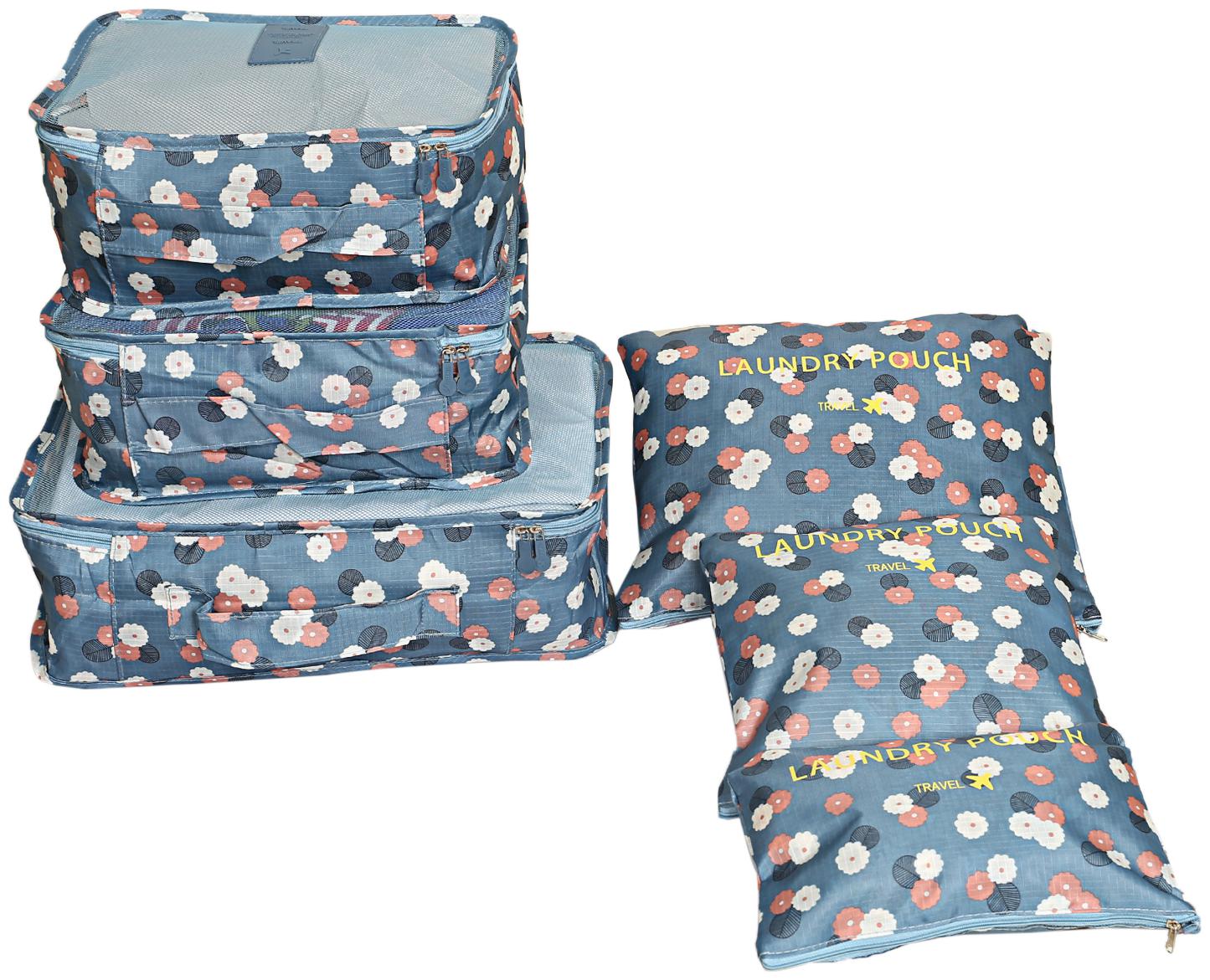 

Kuber Industries Nylon Multi Laundry Basket ( Set of 6 )
