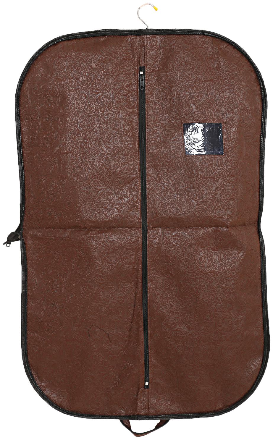 

Kuber Industries Non-Woven Foldable Men s Coat Blazer Cover (Brown)- CTHH10398