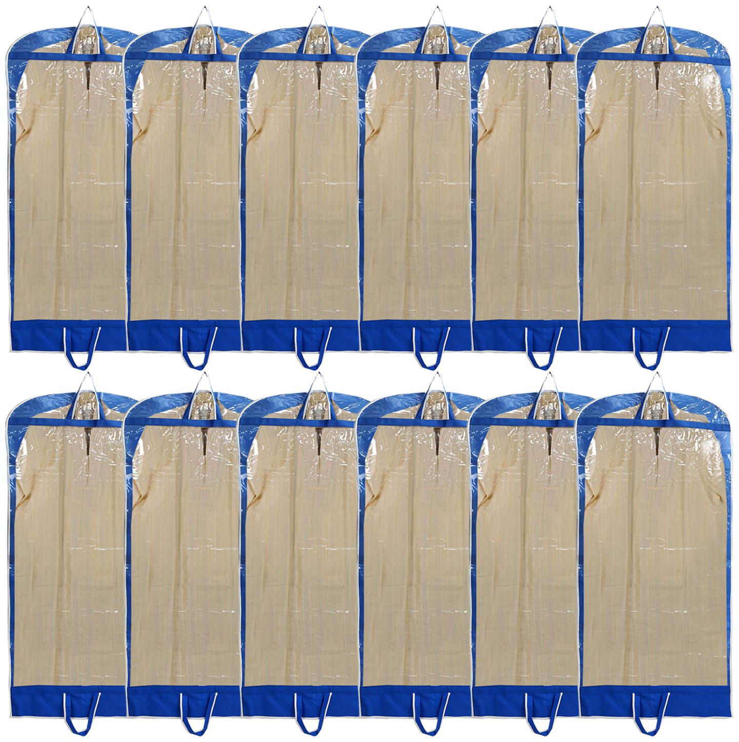 

Kuber Industries Non Woven 12 Pieces Long Suit Sherwani Cover (Blue) - CTHH14464