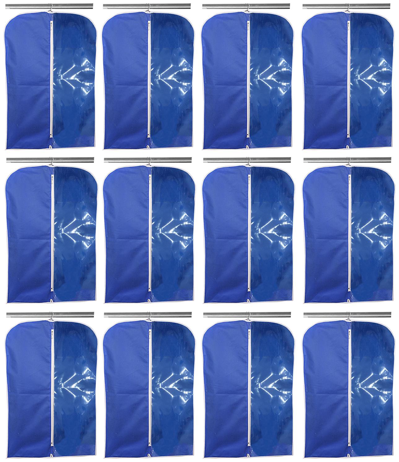 

Kuber Industries Non Woven 12 Pieces Men s Coat Blazer Cover (Blue) - CTHH20071