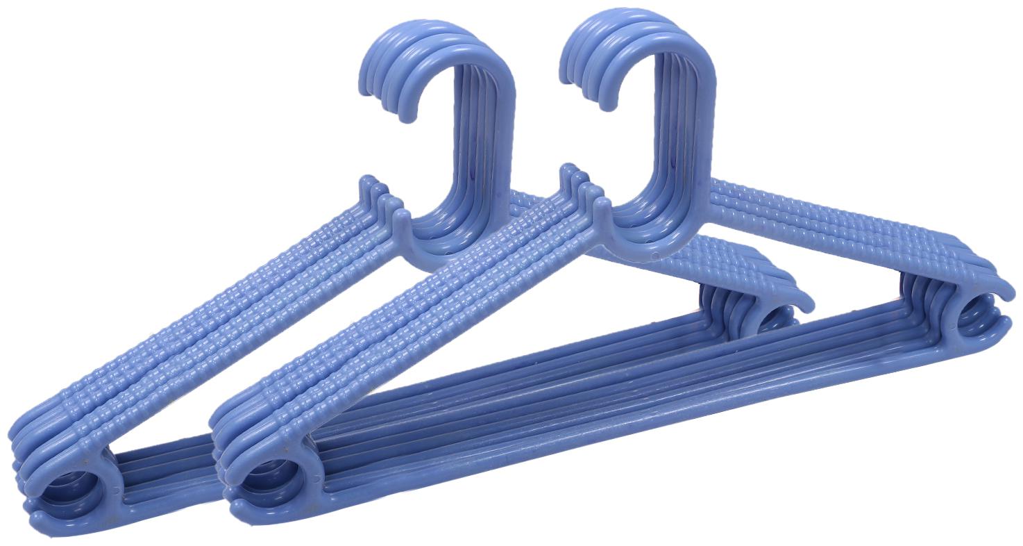 

Kuber Industries Plastic 12 pcs Hanger Set for wardrobe (Purple) CTHH19589