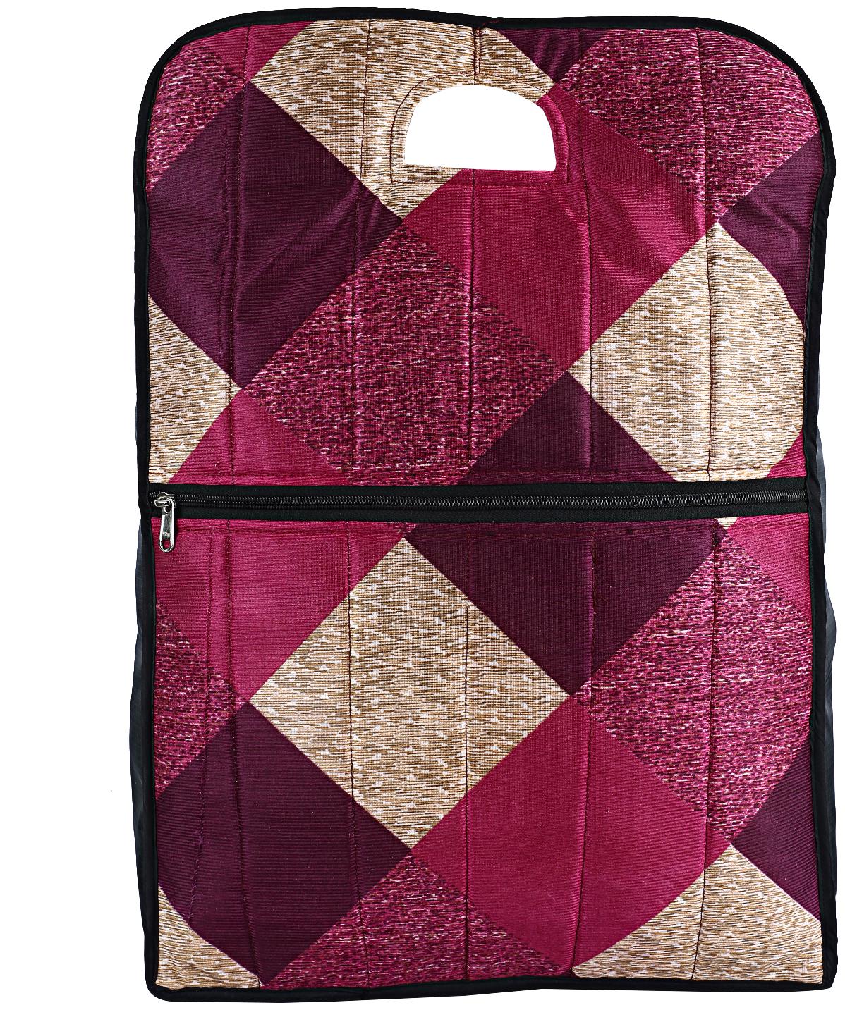 

Kuber Industries Cotton 1 pc Shopping Bag (Pink)- CTHH10264