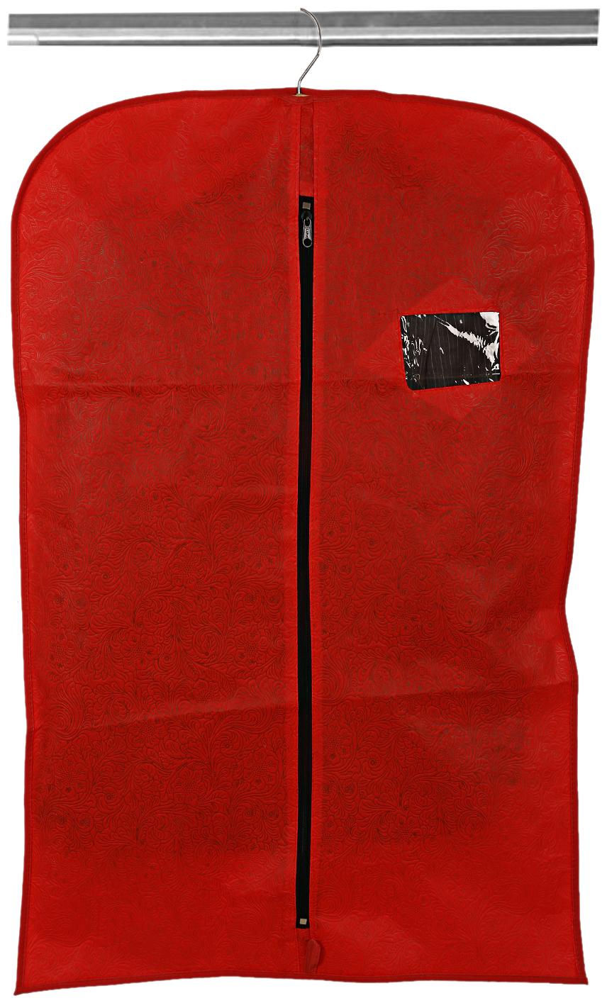 

Kuber Industries Non woven 1 pc Men s Coat Blazer Cover (Red) - CTHH10798