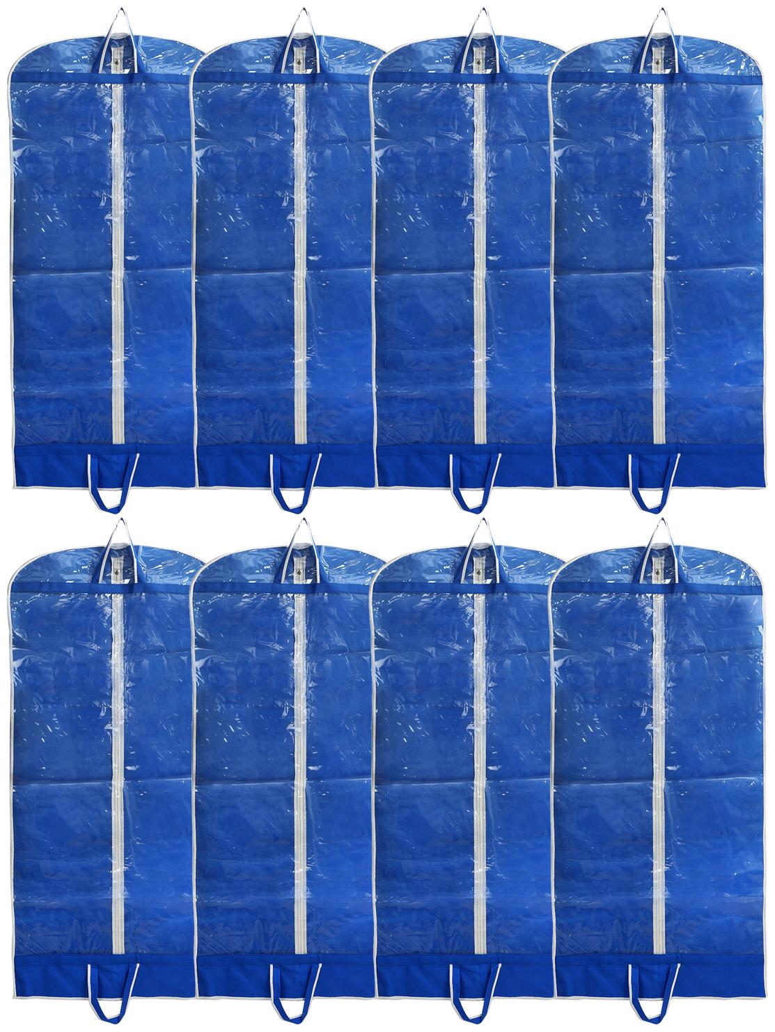 

Kuber Industries Non Woven 8 Pieces Long Suit Sherwani Cover (Blue) - CTHH14461