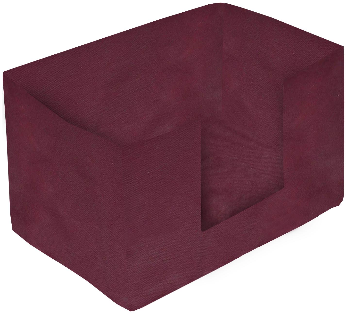 

Kuber Industries Large Capacity Space Saver Closet Stackable and Foldable Saree Clothes Storage Bag Non-Woven Rectangle Cloth Saree Stacker Wardrobe Organizer (Maroon) CTHH15697