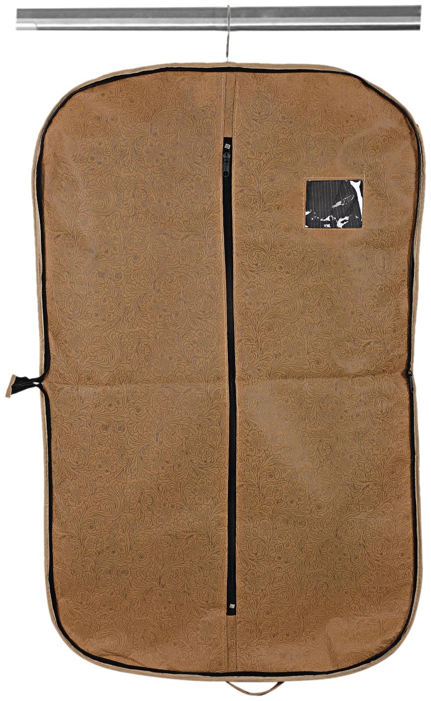 

Kuber Industries Non woven 1 pc Foldable Men s Coat Blazer Cover (Beige) - CTHH10791