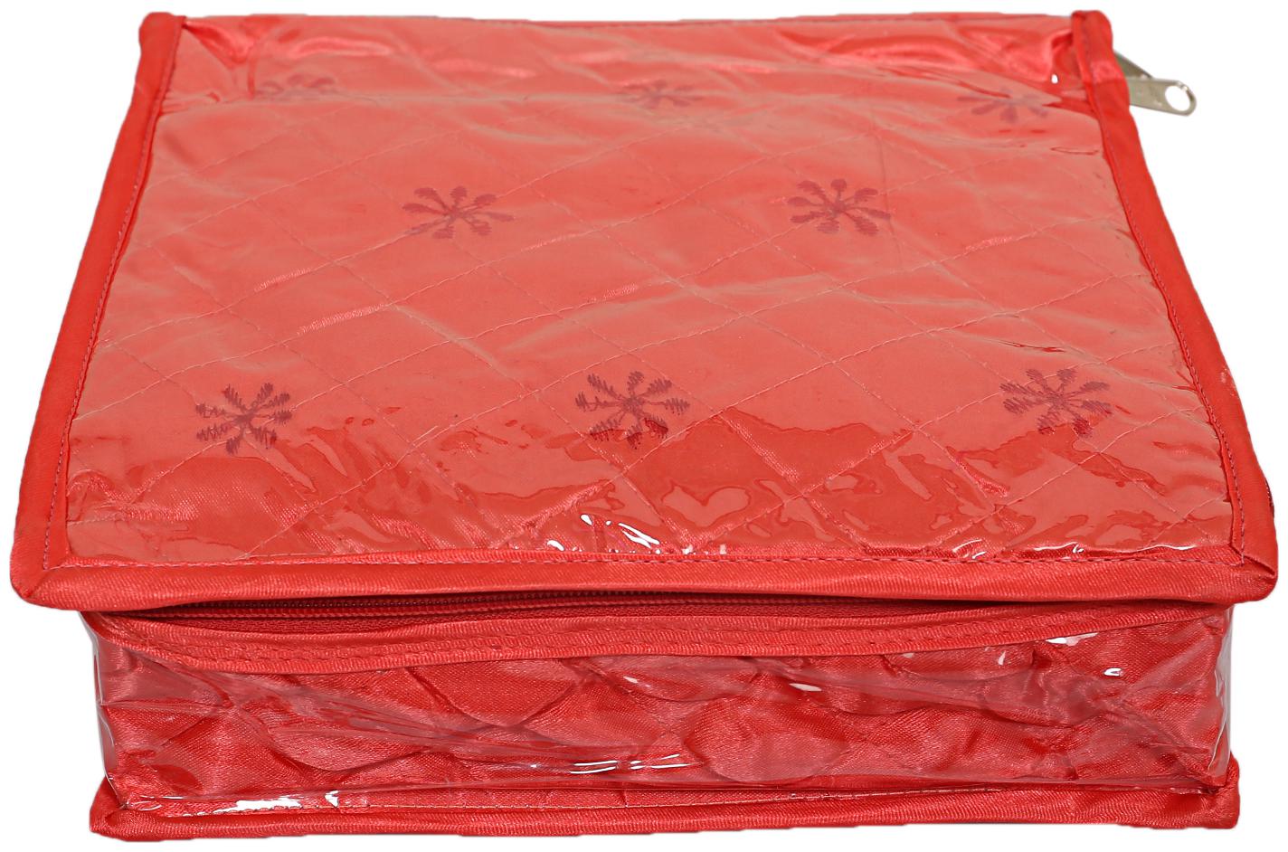 

Kuber Industries Satin 1 pc Jewellery kit (Pink)- CTHH10236