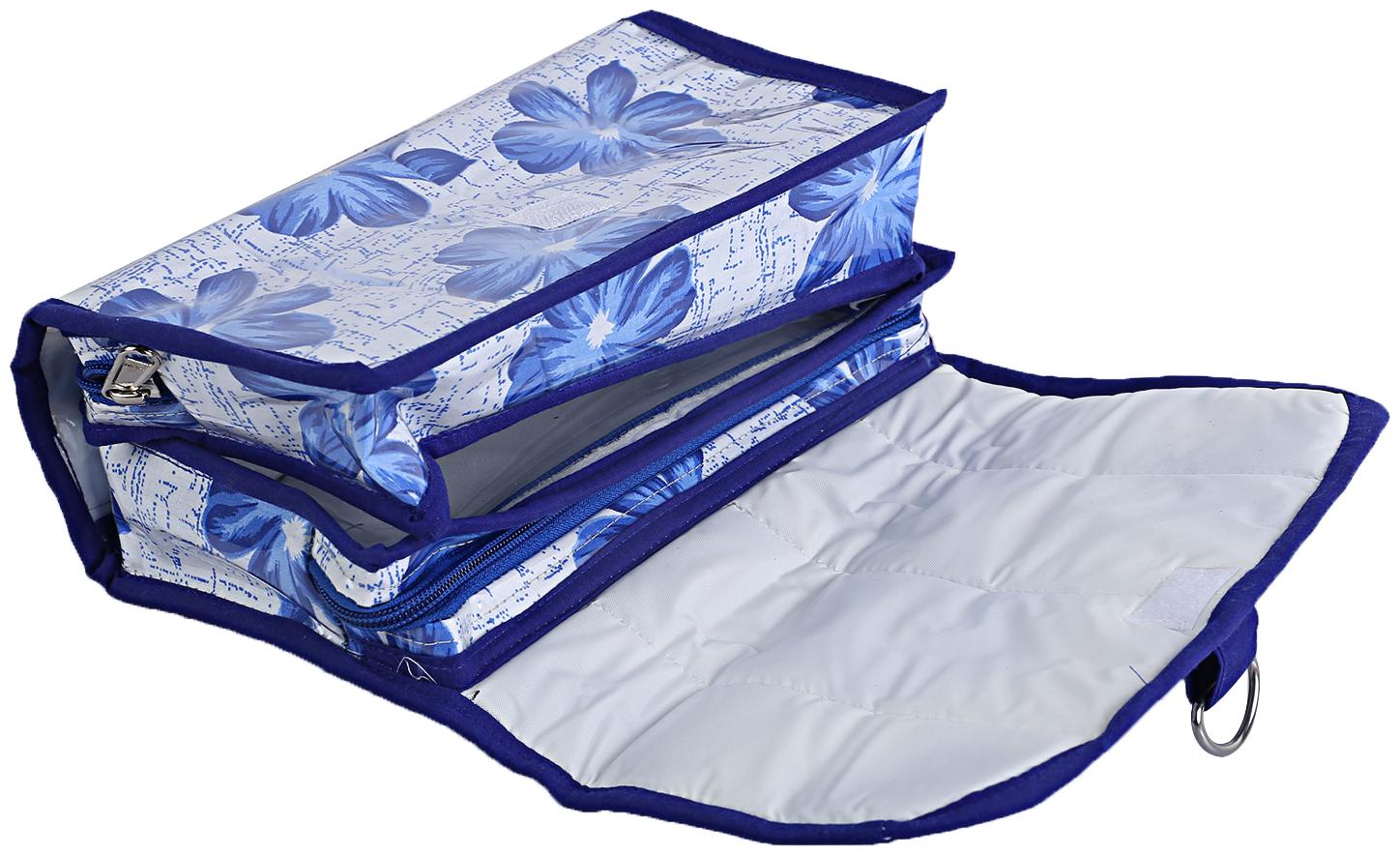 

Kuber Industries Rexene 1 pc Foldable Travelling Organiser (Blue) - CTHH18841