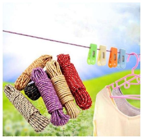 

kudos 20m Drying Clothes Multipurpose Use Nylon Outdoor Laundry Clothesline Rope (Rassi) (pack of 1)