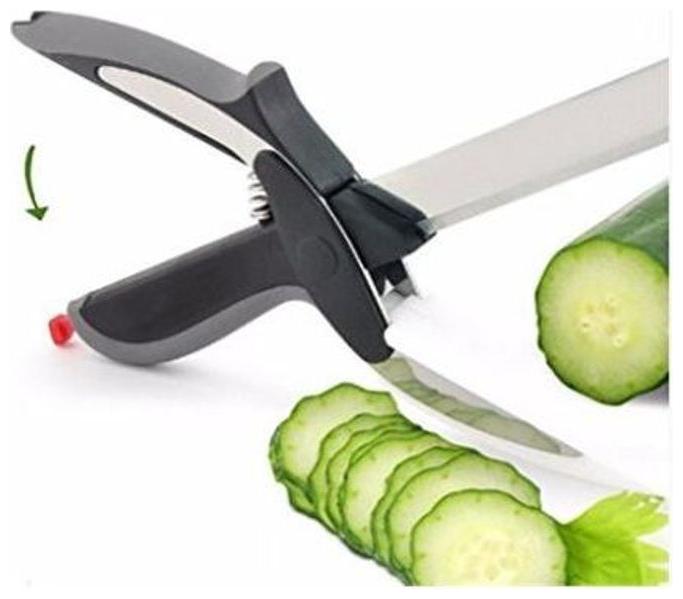 

kudos Clever Cutter 2 in 1 Kitchen Knife Food Chopper