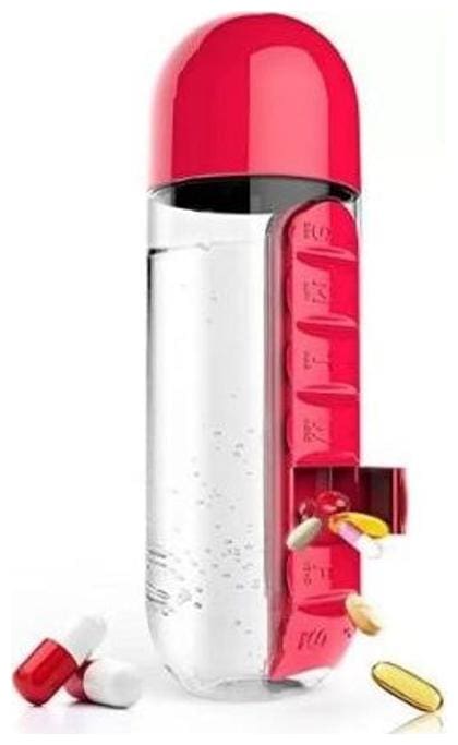 K Kudos Enterprise Plastic Water Bottle Set of 1 ( Assorted , 600 ml )