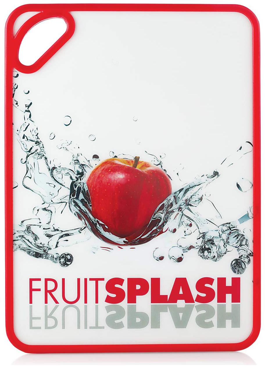 

Lacuzini Fruit Splash Premium PP Chopping Board - Red Colour