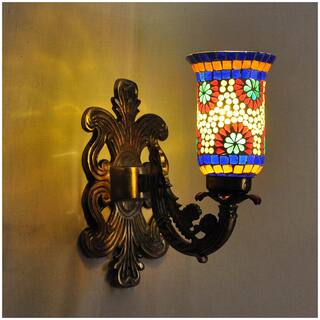 Buy Lahaveli Indian Vintage Metal Fitting Wall Light Sconces