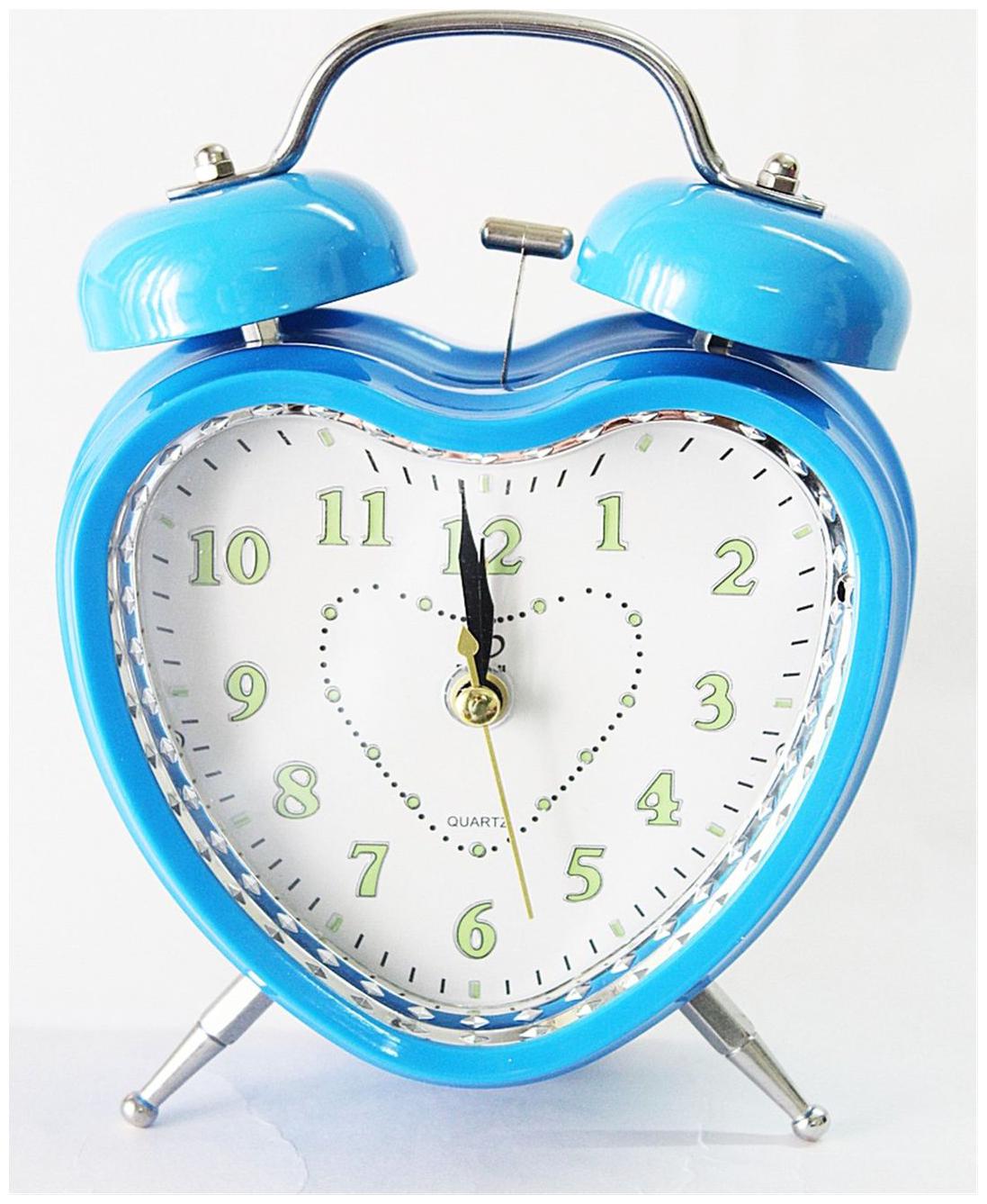 

Laps of Luxury Steel Analog Alarm clock ( Set of 1 )