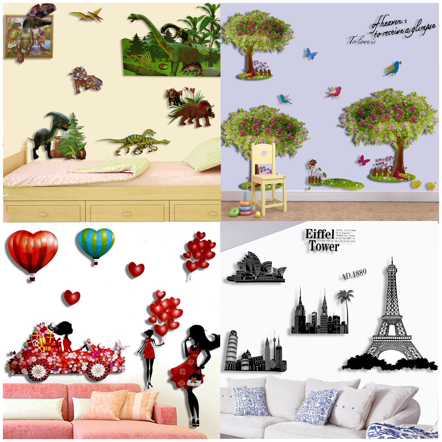 

Larbenz 5D Wall Sticker Set of 4